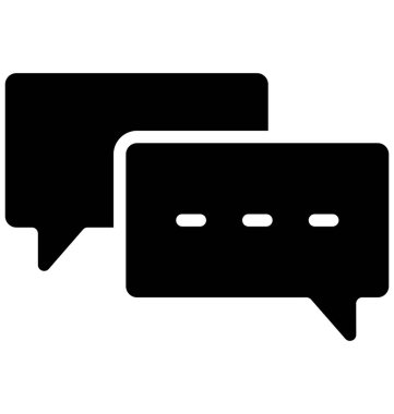 Kabarcık, izole vektör simgesi, çok kolay olabilir sohbet düzenlemek veya değişikliğin. 