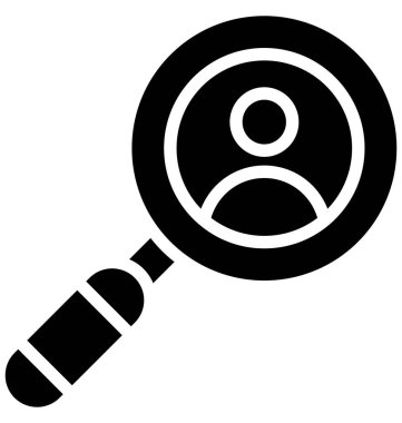 İstihdam arama, izole vektör simgesi olduğunu çok kolay düzenlemek olabilir veya değişikliğin. 