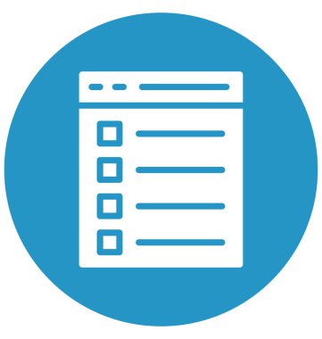 Kontrol, liste öğesi izole vektör simgesi olduğunu çok kolay düzenlemek olabilir veya değiştirilme tarihi. 