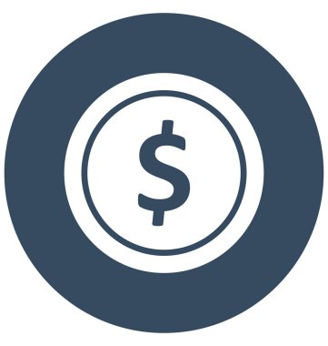 USD, doları izole vektör simgesi olduğunu çok kolay düzenlemek olabilir veya değişikliğin. 