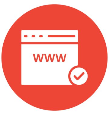 Web alanı, onay işareti izole vektör simgesi olduğunu çok kolay düzenlemek olabilir veya değişikliğin. 