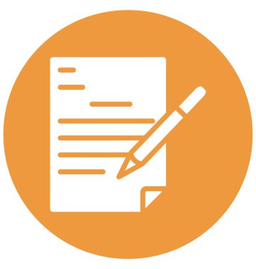 Yazma, izole vektör simgesi, çok kolay olabilir dosyasını Düzenle Düzenle veya değişikliğin. 