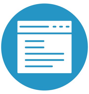 Blog, izole vektör simgesi, çok kolay olabilir içeriği düzenleyin veya değişikliğin. 