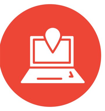 GPS, izole vektör simgesi, çok kolay olabilir konumu Düzenle veya değişikliğin. 