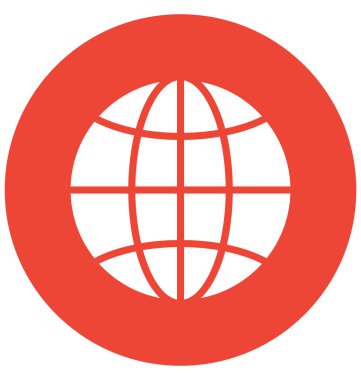 Dünya, globe izole vektör simgesi, çok kolay olabilir düzenlemek veya değişikliğin. 