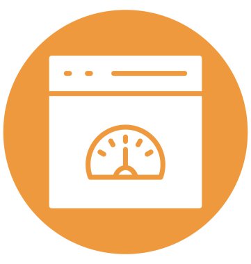 Hız, çok kolay olabilir izole vektör simge Düzenle veya değişikliğin. 