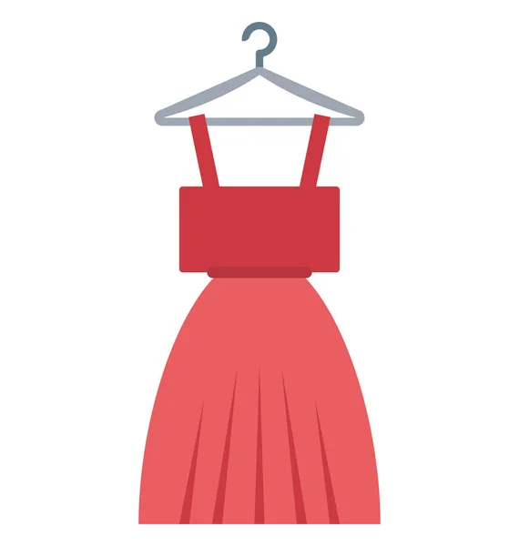 Ρούχα Ενδύματα Μεμονωμένο Εικονίδιο Του Φορέα Που Μπορεί Εύκολα Τροποποιηθεί — Διανυσματικό Αρχείο