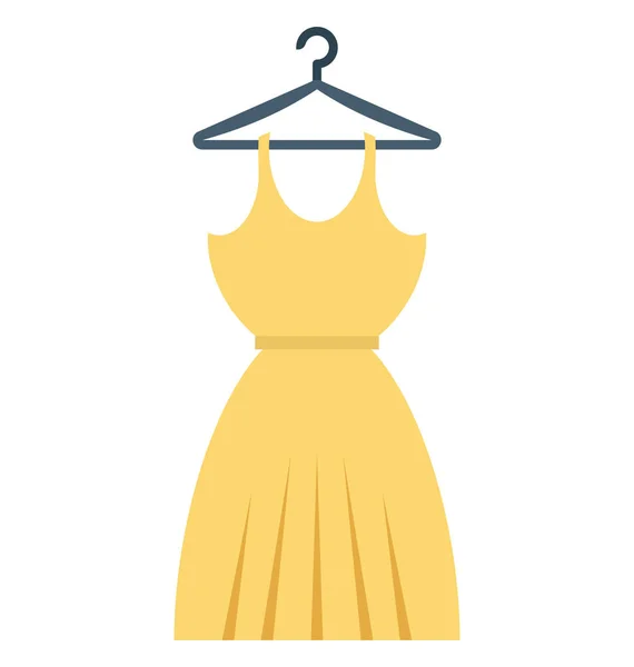 Φόρεμα Κόμμα Φορούν Μεμονωμένο Εικονίδιο Του Φορέα Που Μπορεί Εύκολα — Διανυσματικό Αρχείο