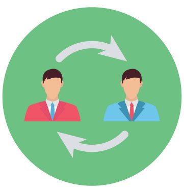 Vardiya değişim renk izole vektör simgesi olduğunu kolayca yayına hazırlamak olabilir veya değişikliğin.