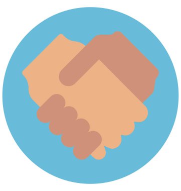 İş ortağı renk izole vektör simgesi olduğunu kolayca yayına hazırlamak olabilir veya değişikliğin.