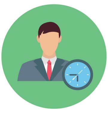 Yatırım zaman renk izole vektör simgesi olduğunu kolayca yayına hazırlamak olabilir veya değişikliğin.