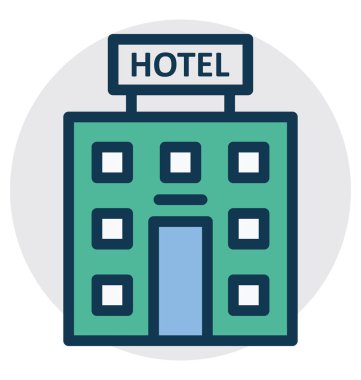 Bina izole vektör simge kolayca değiştirebileceğiniz veya Düzenle