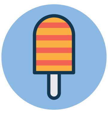 Pop, tatlı izole vektör simge kolayca değiştirebileceğiniz veya Düzenle buz