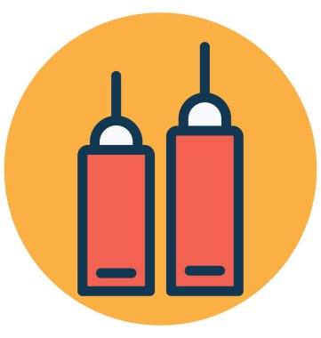 Ketçap şişeleri, mayonez şişe kolayca değiştirebilirsiniz izole vektör simge veya düzenleme