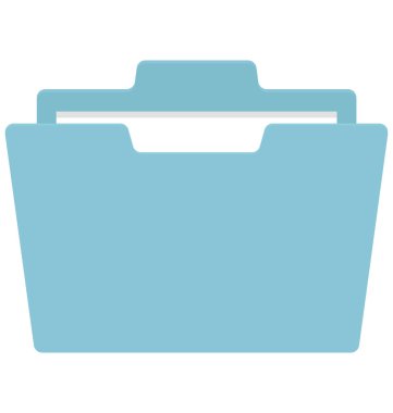 Kolayca dosya klasörleri vektör simge Düzenle veya değişikliğin