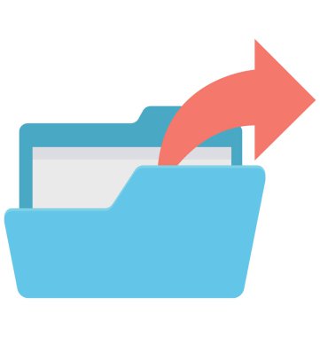 Kolayca veri kopyalama vektör simge Düzenle veya değişikliğin