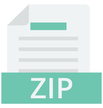 Kolayca ZIP dosya vektör simge Düzenle veya değişikliğin