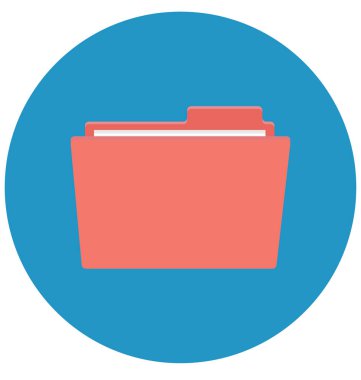 Kolayca dosya klasörleri vektör simge Düzenle veya değişikliğin 