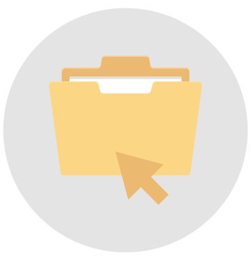 Olmak kolayca düzenleyebilir veya değiştirilen izole vektör simgesi 