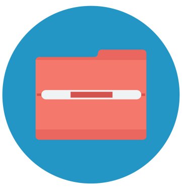 Kolayca dosya klasörleri vektör simge Düzenle veya değişikliğin