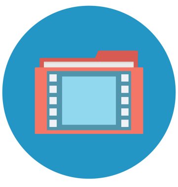 Olmak kolayca düzenleyebilir veya değiştirilmiş video izole vektör simgesi 