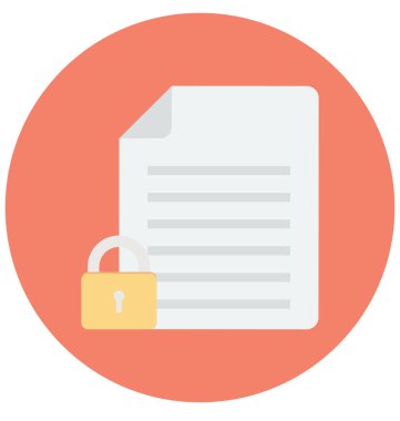 Olmak kolayca düzenleyebilir veya değiştirilen kilit izole vektör simgesi 