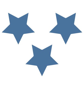 Olmak kolayca düzenleyebilir veya değiştirilen yıldız izole vektör simgesi.