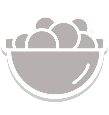 kase, pedikür kase kolaylıkla izole vektör simge Düzenle veya değişikliğin.