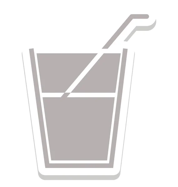 Ícone Vetor Isolado Bebida Que Pode Ser Facilmente Editado Modificado —  Vetores de Stock