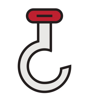 Fikir anahat ve dolu izole vektör kolayca düzenlenmiş veya değiştirilmiş simgesi