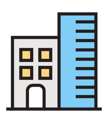 Anahat ve dolu izole vektör kolayca düzenlenmiş veya değiştirilmiş simge daireler