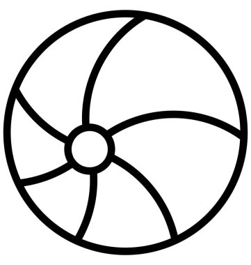 Top, basketbol izole edilmiş Vektör Simgesi Kolayca değiştirilebilir veya düzenlenebilir