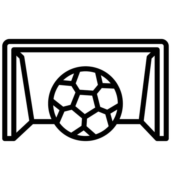 Game Goal Isolated Vector Icon 수정하거나 편집할 수있는 — 스톡 벡터