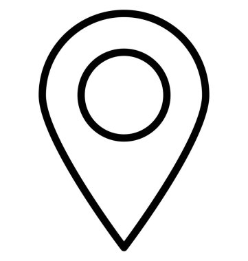 İşaretleyici, navigasyon Kolayca değiştirilebilir veya düzenlenebilir Vektör Simgesi