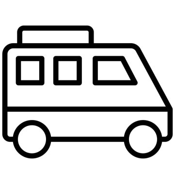 Seyahat, genel yol izole edilmiş vektör simgesi kolayca değiştirilebilir ya da düzenlenebilir