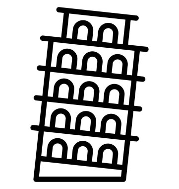 Kolayca değiştirilebilen ya da düzenlenebilen İtalya İzole Edilmiş Vektör Simgesi
