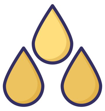 Kolayca değiştirilebilen veya düzenlenebilen kan damlası izole edilmiş Vektör Simgesi