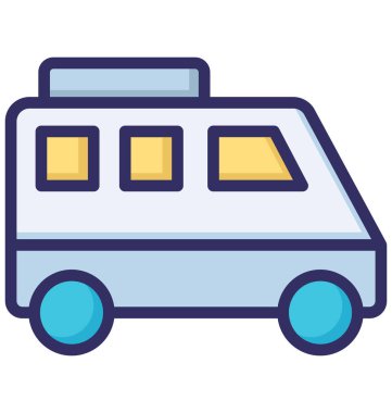 Seyahat, genel yol izole edilmiş vektör simgesi kolayca değiştirilebilir ya da düzenlenebilir