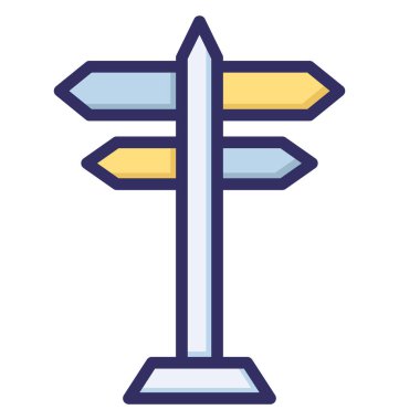 Ok işaretleri, yalıtılmış vektör simgesi yönlendirmesi kolayca değiştirilebilir ya da düzenlenebilir