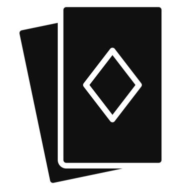 Kumarhane, kumarhane kartı izole edilmiş vektör simgesi kolayca değiştirilebilir ya da düzenlenebilir.