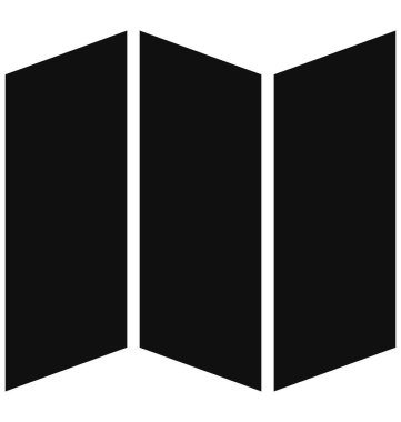 Reklam, broşür İzole Vektör Simgesi Kolayca değiştirilebilir veya düzenlenebilir