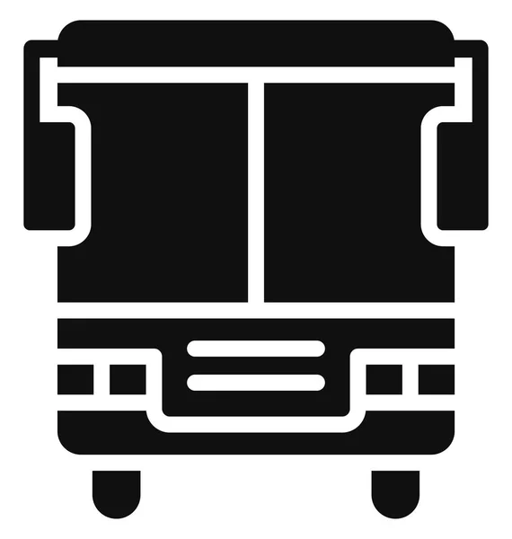 Λεωφορείο Ταξίδι Μεμονωμένο Εικονίδιο Διάνυσμα Που Μπορεί Εύκολα Τροποποιηθεί Επεξεργαστεί — Διανυσματικό Αρχείο
