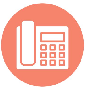 Çağrı, fakslanmış Vektör Simgesi Kolayca değiştirilebilir veya düzenlenebilir