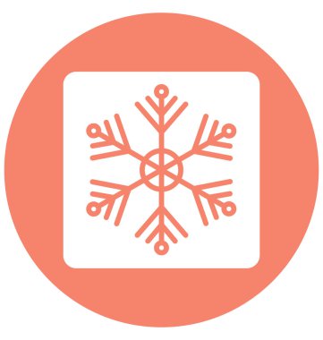 Noel pulu, kristal taneciği Kolayca değiştirilebilen veya düzenlenebilen izole edilmiş Vektör Simgesi