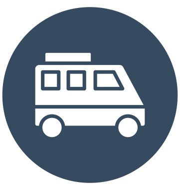 Seyahat, genel yol izole edilmiş vektör simgesi kolayca değiştirilebilir ya da düzenlenebilir