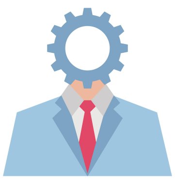 Profil ayarları renk izole kolayca değiştirilebilir veya düzenlediğiniz vektör simge