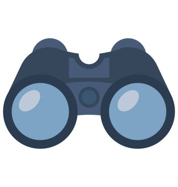 Dürbün renk izole kolayca değiştirilebilir veya düzenlediğiniz vektör simge