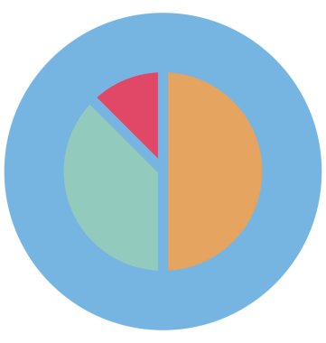 Pasta grafik renk izole kolayca değiştirilebilir veya düzenlediğiniz vektör simge