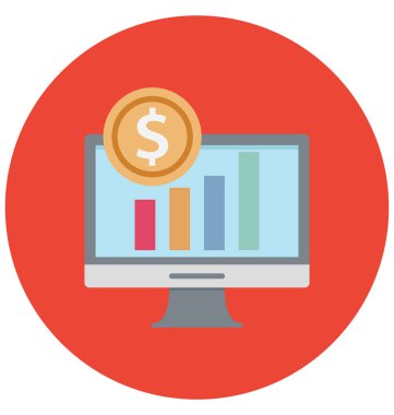 Online grafik renk izole kolayca değiştirilebilir veya düzenlediğiniz vektör simge