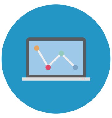 Grafik ekran renk izole kolayca değiştirilebilir veya düzenlediğiniz vektör simge